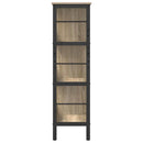 Bogreol Sonoma eg 82 x 32 x 112 cm Konstrueret træ