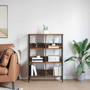 Bogreol Røget eg 82 x 32 x 112 cm Konstrueret træ