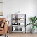 Bogreol Grå Sonoma 82 x 32 x 112 cm Konstrueret træ