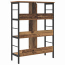 Bogreol Gammelt træ 82 x 32 x 112 cm Konstrueret træ