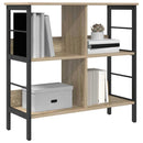 Bogreol Sonoma eg 82 x 32 x 79 cm Konstrueret træ