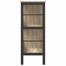 Bogreol Sonoma eg 82 x 32 x 79 cm Konstrueret træ