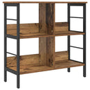 Bogreol Gammelt træ 82 x 32 x 79 cm Konstrueret træ