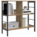 Bogreol Artisan Egetræ 82 x 32 x 79 cm Konstrueret træ