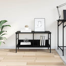 Bogreol Sort eg 82 x 32 x 47 cm Konstrueret træ
