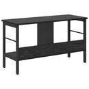 Bogreol Sort eg 82 x 32 x 47 cm Konstrueret træ