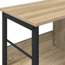 Bogreol Sonoma eg 82 x 32 x 47 cm Konstrueret træ