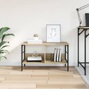 Bogreol Sonoma eg 82 x 32 x 47 cm Konstrueret træ