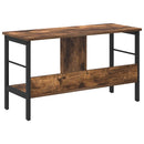 Bogreol Røget eg 82 x 32 x 47 cm Konstrueret træ