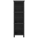 Bogreol Sort eg 102 x 32 x 104,5 cm Konstrueret træ