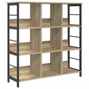 Bogreol Sonoma eg 102 x 32 x 104,5 cm Konstrueret træ