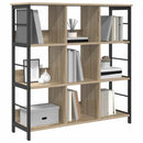 Bogreol Sonoma eg 102 x 32 x 104,5 cm Konstrueret træ