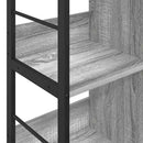 Bogreol Grå Sonoma 102 x 32 x 104,5 cm Konstrueret træ