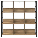 Bogreol Artisan Egetræ 102 x 32 x 104,5 cm Konstrueret træ
