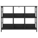 Bogreol Sort eg 102 x 32 x 72,5 cm Konstrueret træ