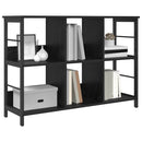 Bogreol Sort eg 102 x 32 x 72,5 cm Konstrueret træ