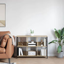 Bogreol Sonoma eg 102 x 32 x 72,5 cm Konstrueret træ