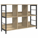 Bogreol Sonoma eg 102 x 32 x 72,5 cm Konstrueret træ