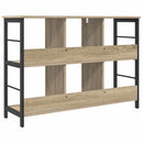 Bogreol Sonoma eg 102 x 32 x 72,5 cm Konstrueret træ