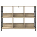 Bogreol Sonoma eg 102 x 32 x 72,5 cm Konstrueret træ