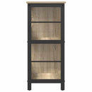 Bogreol Sonoma eg 102 x 32 x 72,5 cm Konstrueret træ