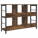 Bogreol Røget eg 102 x 32 x 72,5 cm Konstrueret træ