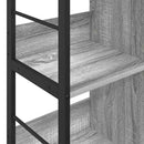 Bogreol Grå Sonoma 102 x 32 x 72,5 cm Konstrueret træ