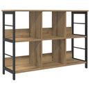 Bogreol Artisan Egetræ 102 x 32 x 72,5 cm Konstrueret træ