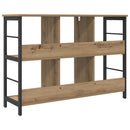 Bogreol Artisan Egetræ 102 x 32 x 72,5 cm Konstrueret træ