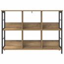 Bogreol Artisan Egetræ 102 x 32 x 72,5 cm Konstrueret træ