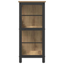 Bogreol Artisan Egetræ 102 x 32 x 72,5 cm Konstrueret træ