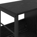 Bogreol Sort eg 102 x 32 x 40,5 cm Konstrueret træ