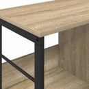 Bogreol Sonoma eg 102 x 32 x 40,5 cm Konstrueret træ
