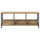 Bogreol Artisan Egetræ 102 x 32 x 40,5 cm Konstrueret træ