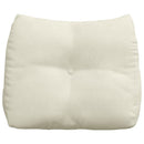 Rygpude Creme 60 x 24 x 50 cm Fløjl