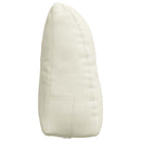 Rygpude Creme 60 x 24 x 50 cm Fløjl
