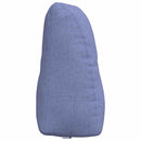 Rygpude Jeans blå 80 x 24 x 50 cm Stof