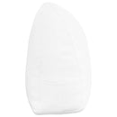 Rygpude Hvid 160 x 50 x 24 cm Stof
