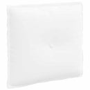 Rygpude Hvid 50 x 19 x 45 cm Stof