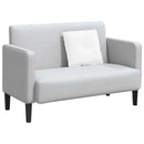 Rygpude Hvid 50 x 19 x 45 cm Stof