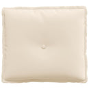 Rygpude Beige 50 x 45 cm Mikrofiberstof
