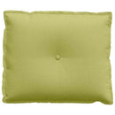 Rygpude Lys grøn 60 x 19 x 50 cm Stof