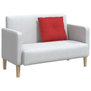 Rygpude Rød 60 x 19 x 50 cm Stof
