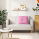 Rygpude Lyserød 60 x 19 x 50 cm Stof