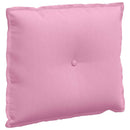 Rygpude Lyserød 60 x 19 x 50 cm Stof