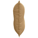 Rygpude Brun 80 x 50 cm Velourstof