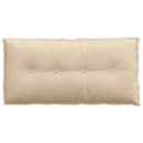 Rygpude Creme 100 x 19 x 50 cm Stof