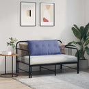 Rygpude Jeans blå 100 x 19 x 50 cm Stof