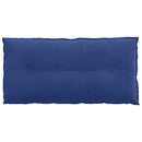 Rygpude Politi blå 100 x 50 cm Velourstof
