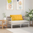 Rygpude Lys Gul 100 x 50 cm Velourstof